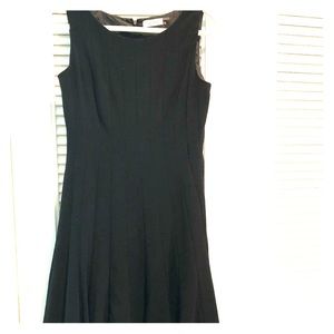 Calvin Klein Black A-line Dress